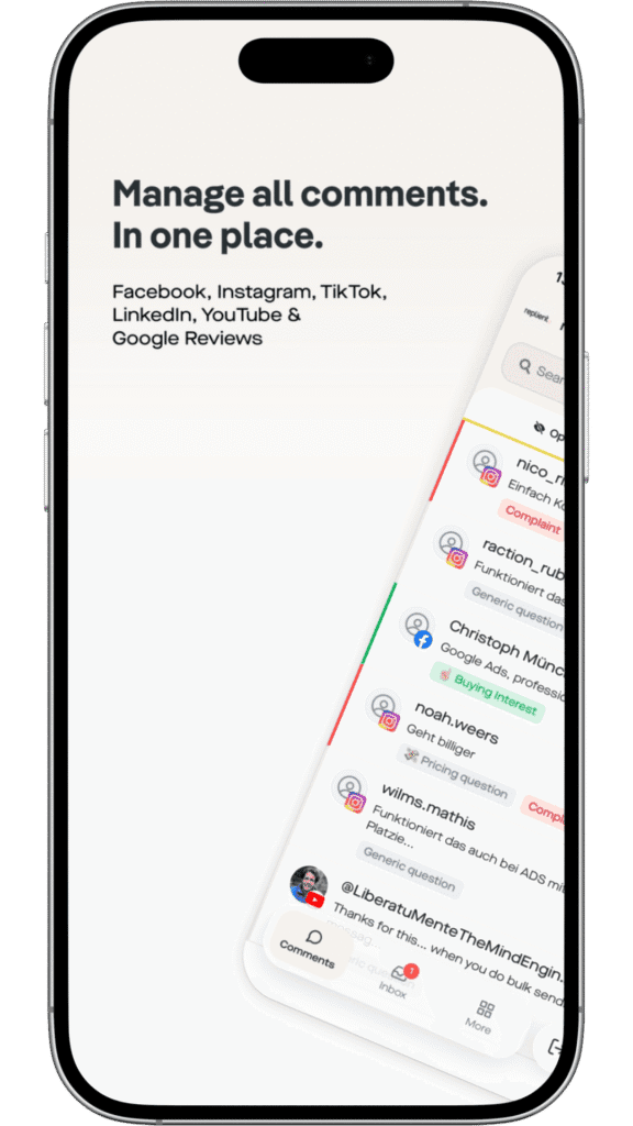 replient.ai uygulaması – yorum paneli