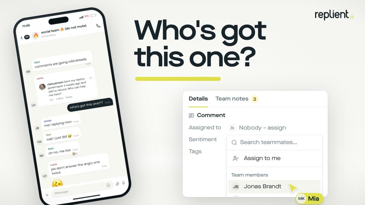 Die neue Team-Inbox in replient.ai